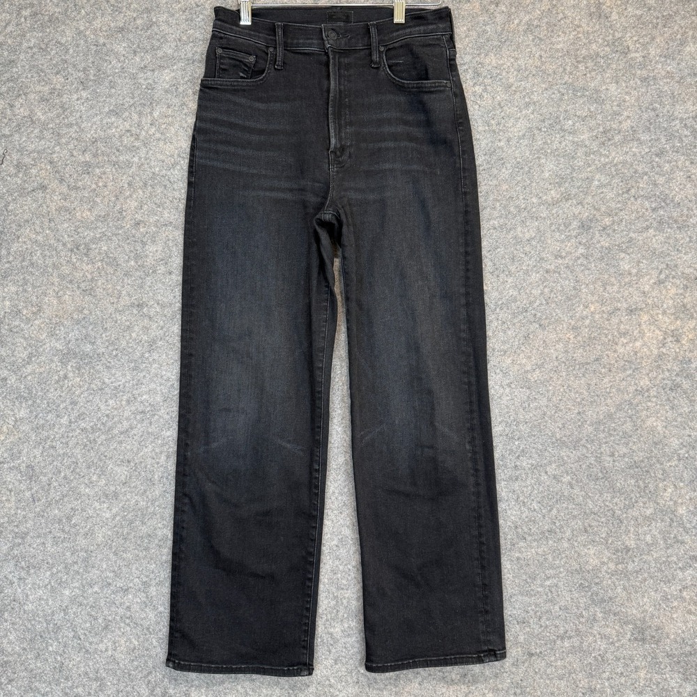 Mother Jeans Rambler Zip Ankle Womens 28 High Waisted Wide Leg Denim Vroom Pants